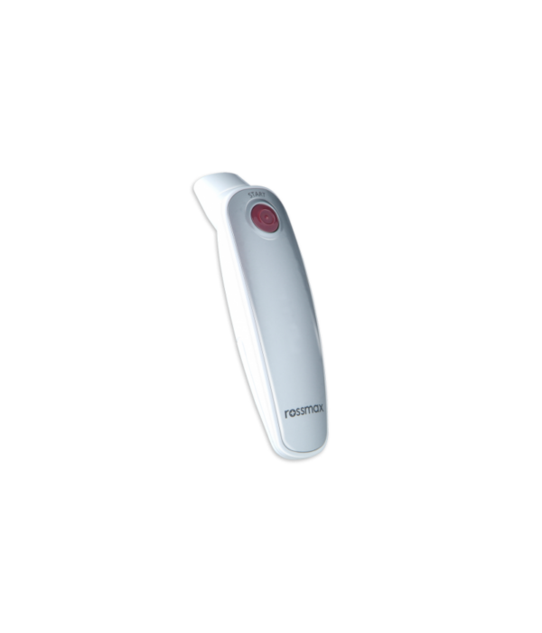 Kontaktivaba infrapuna termomeeter on mõeldud kehatemperatuuri mõõtmiseks otsmikult (kuni 5 cm kauguselt) või kõrvast.