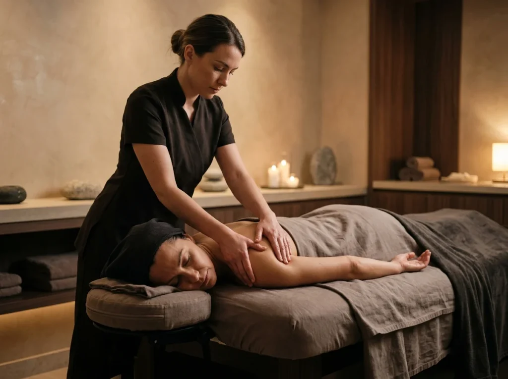 Lõõgastav massaažiseanss