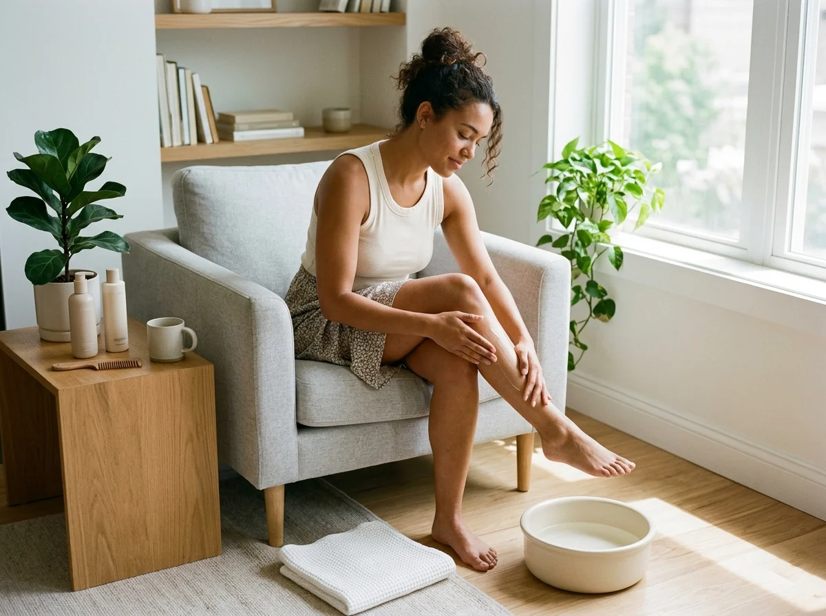 Õrn jalgade hooldus