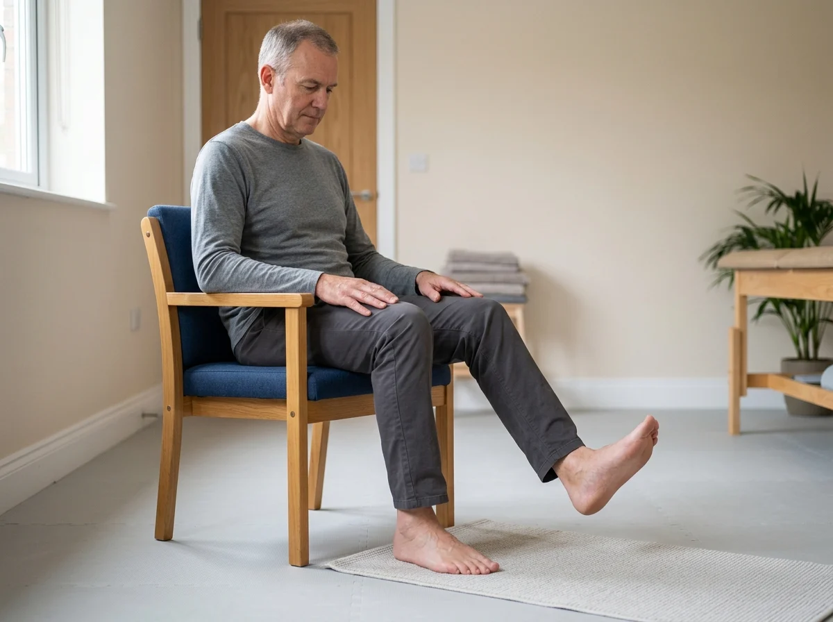 hüppeliigese taastav harjutus