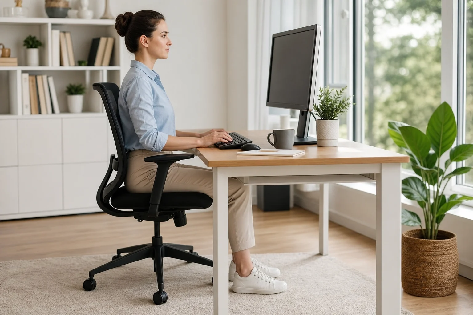 Ergonoomiline tööasend kontoris