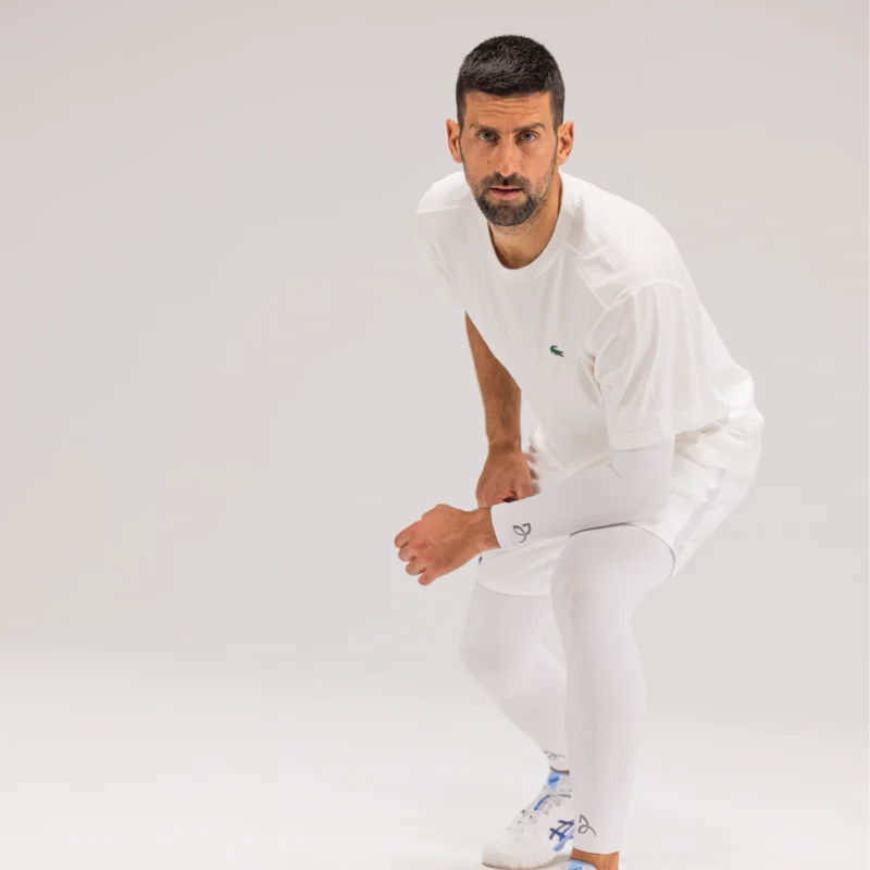 Alternative view of Novak Djokovic tugisukad